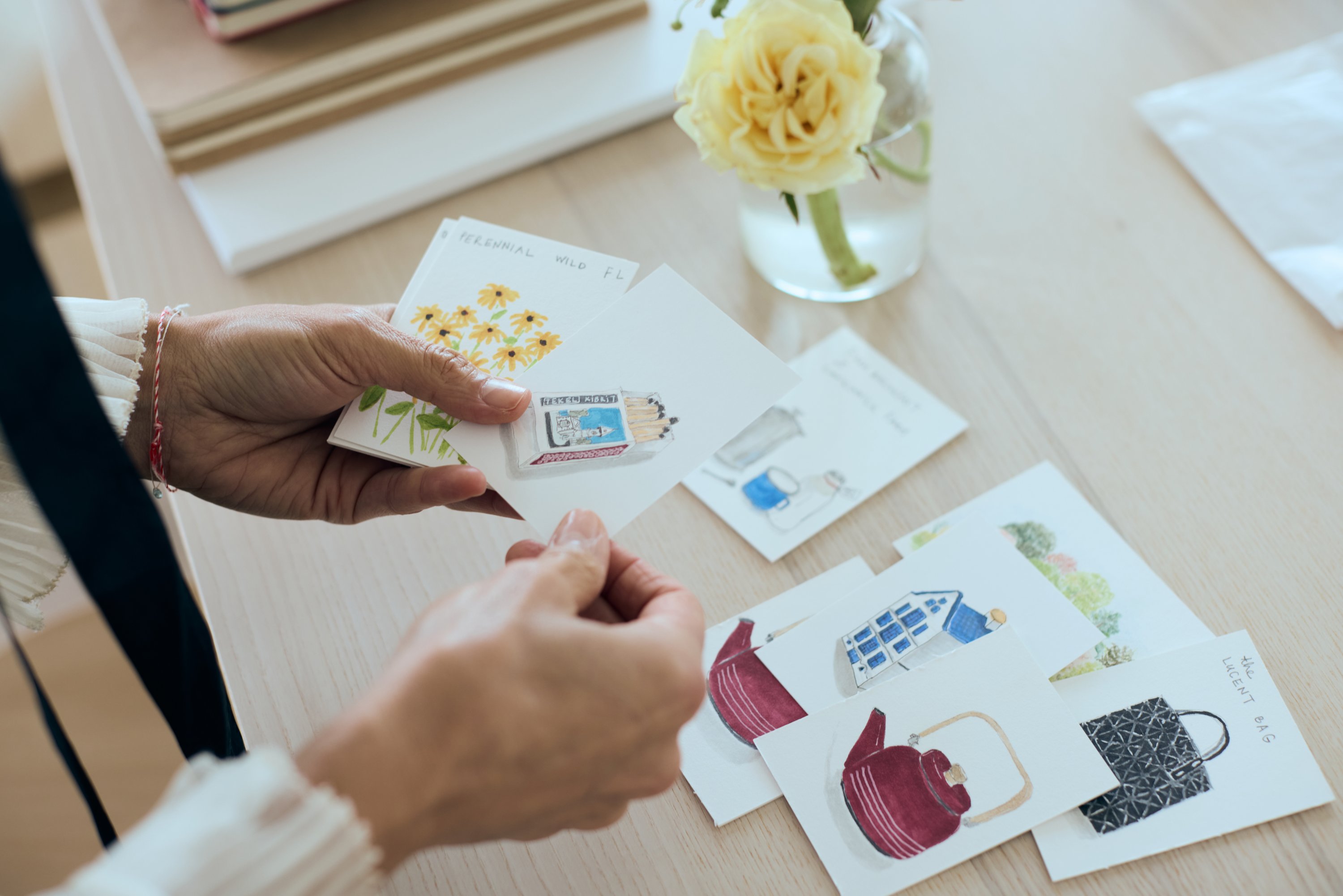 Mini drawings by Başak Notz